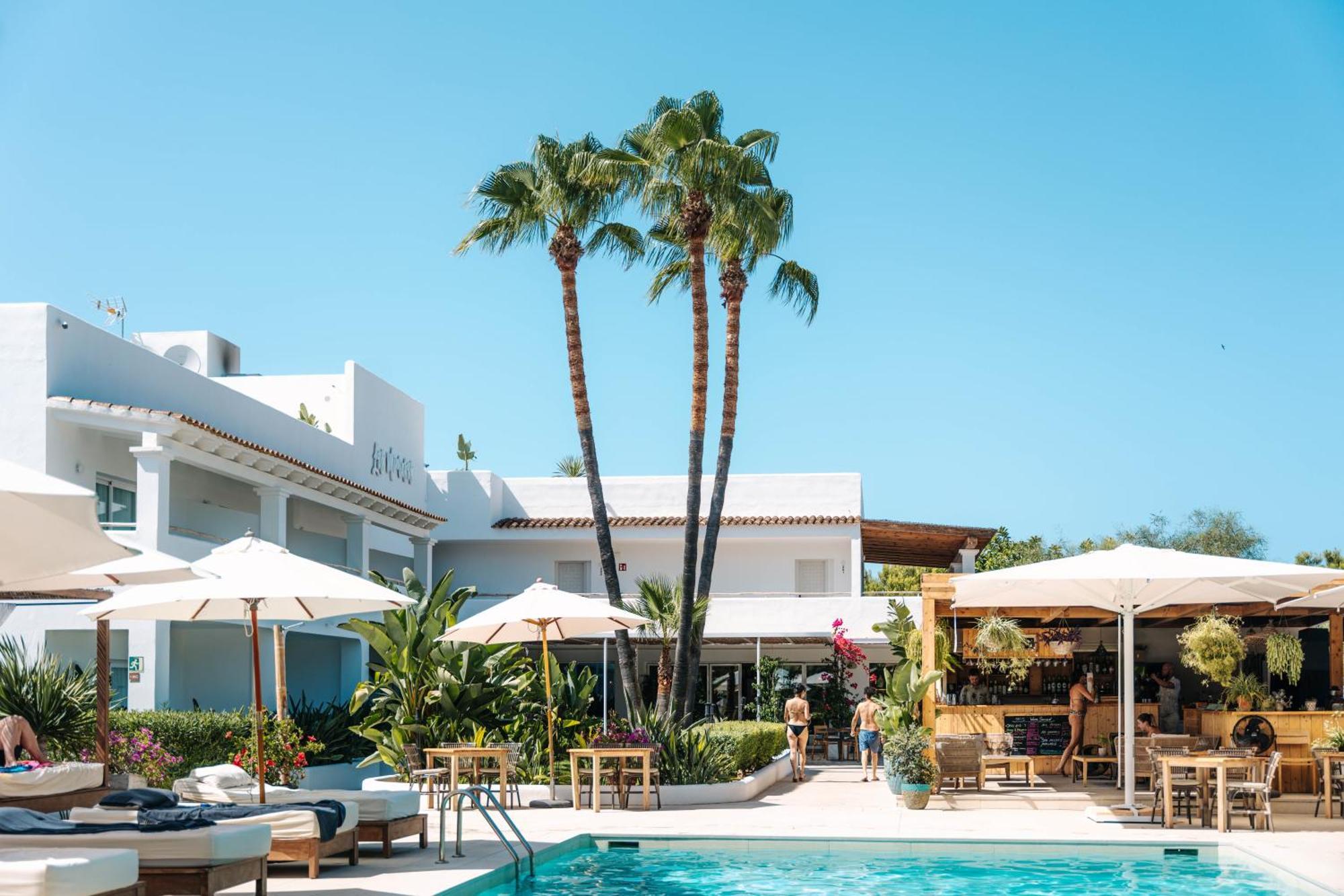Hotel Boutique & Spa Las Mimosas Ibiza (Adults Only) Сан-Антоніо Екстер'єр фото